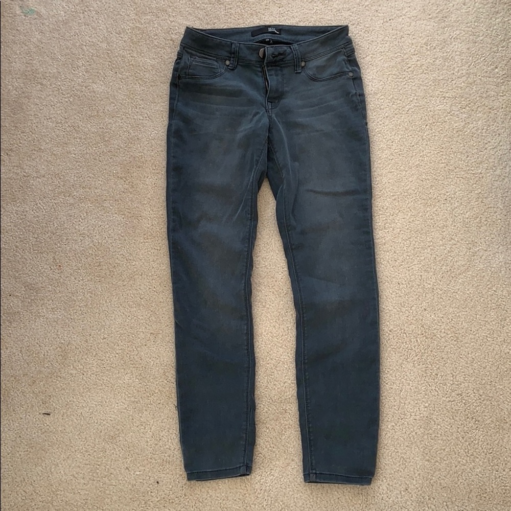 Dark Gray Skinny Jeans - 1822 Denim